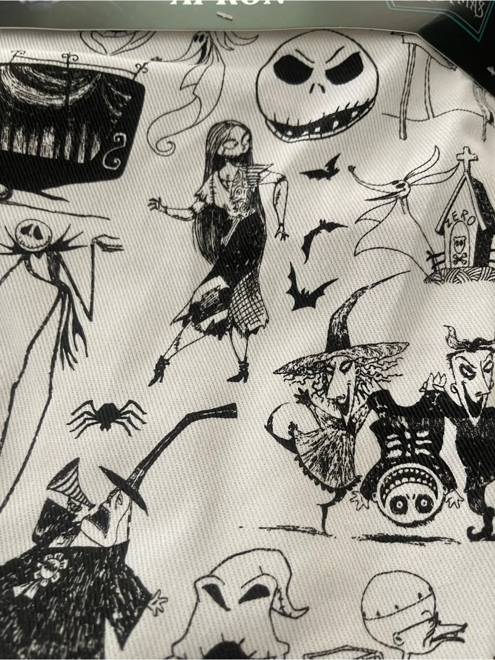 Disney Nightmare before Christmas themed kitchen apron - brand new!!!